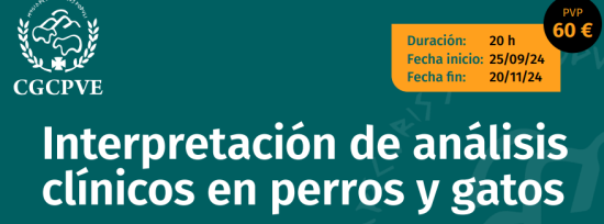 Interpretación de análisis clínicos en perros y gatos